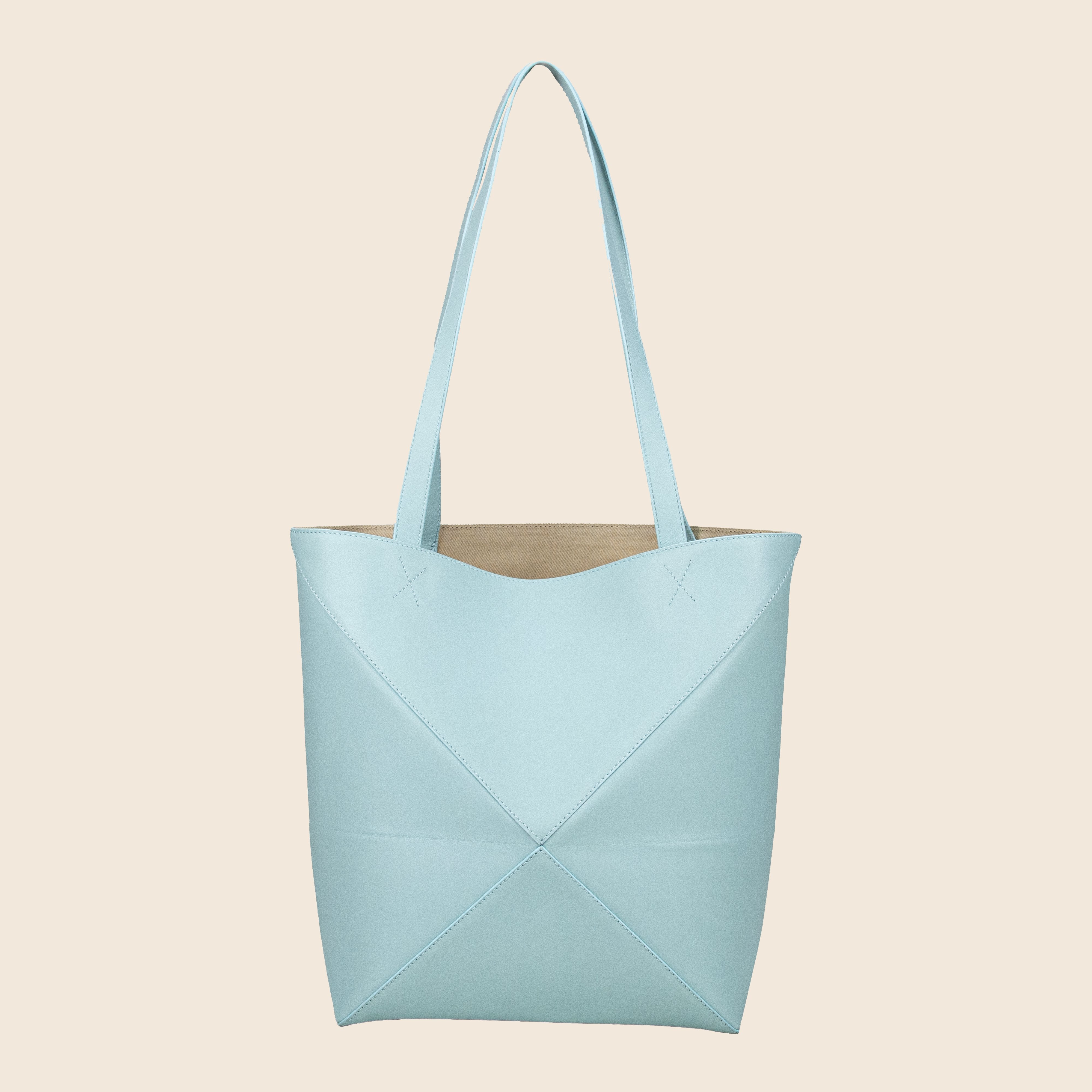 Alen in leather - Arctic Blue