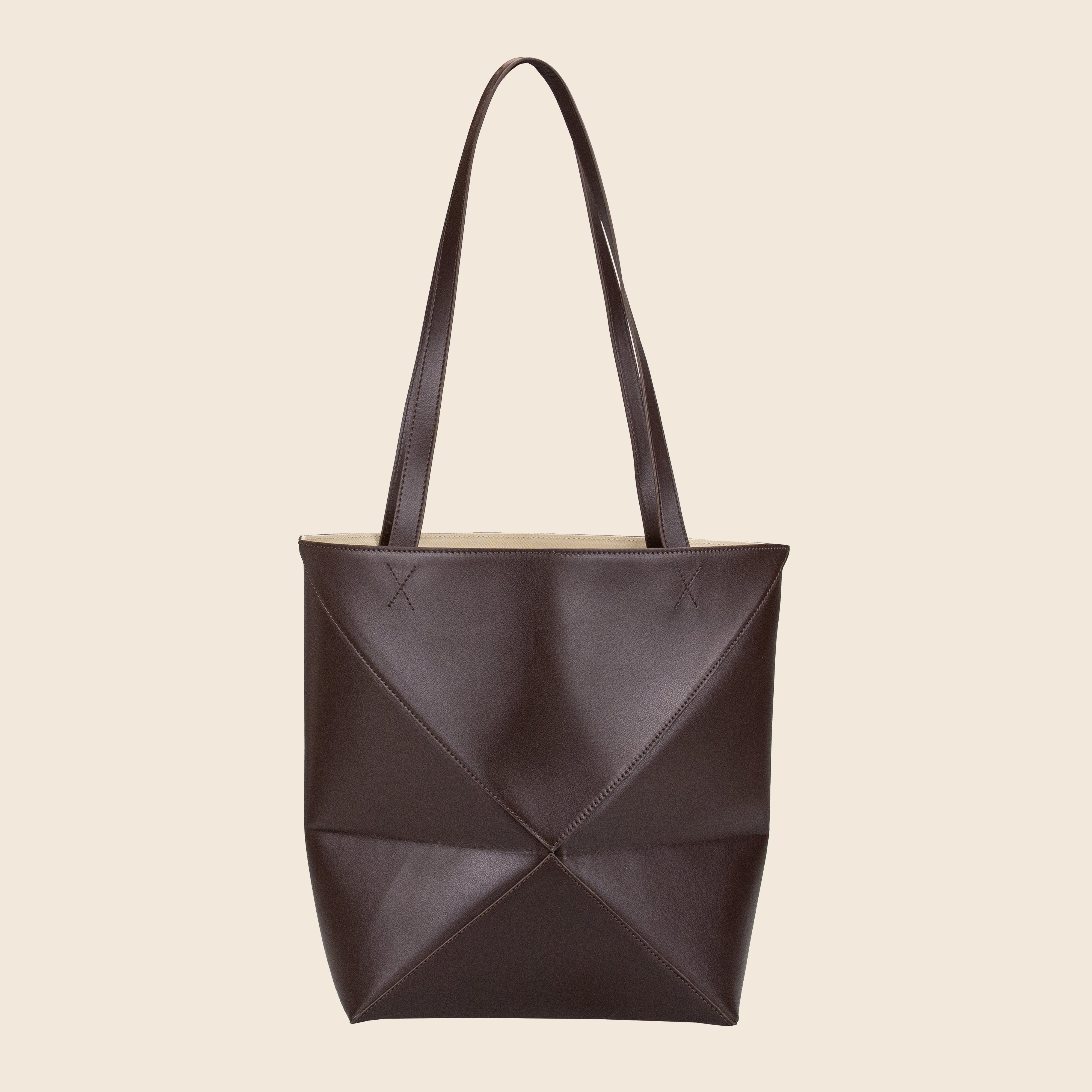 Alen in leather - Deep Brown