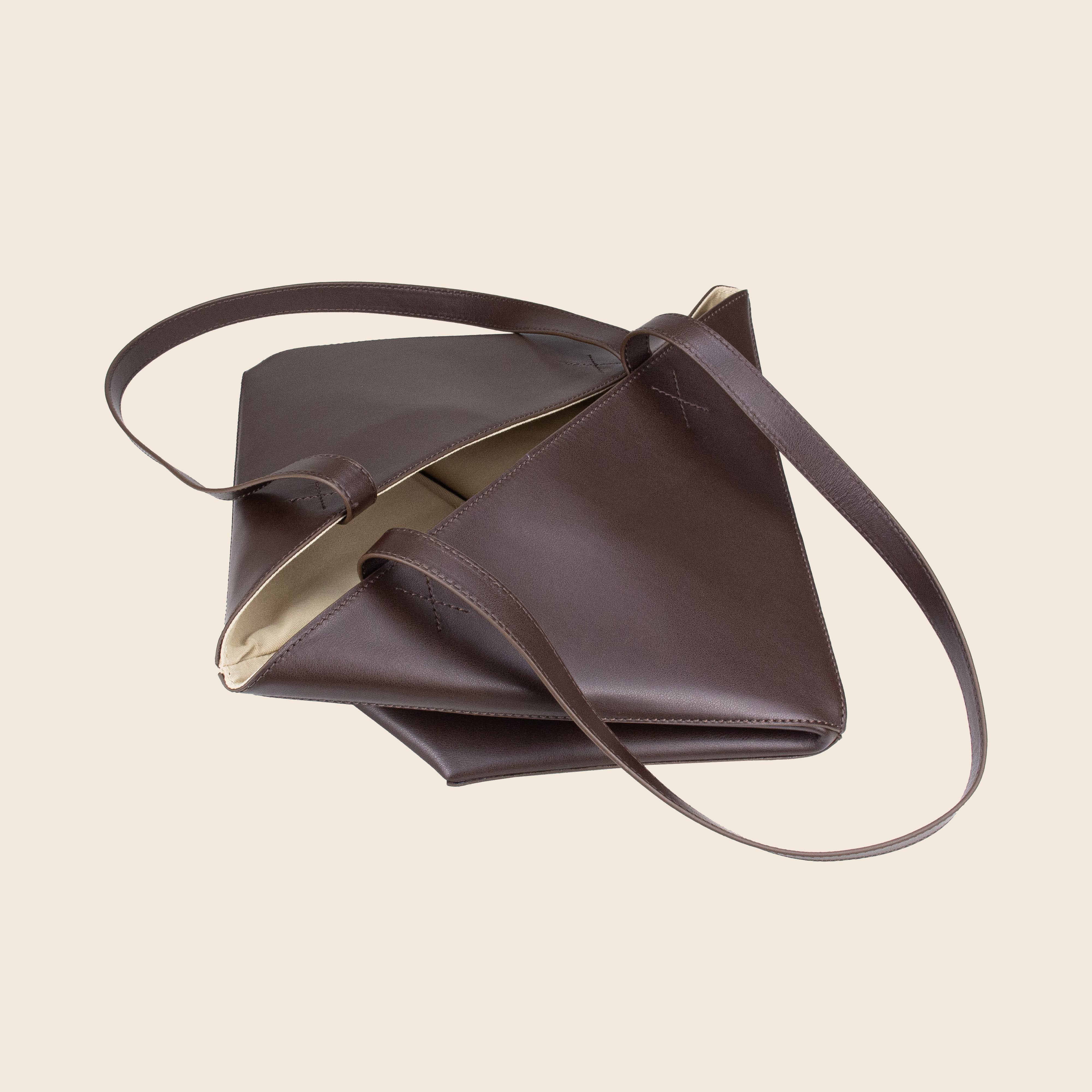 Alen in leather - Deep Brown