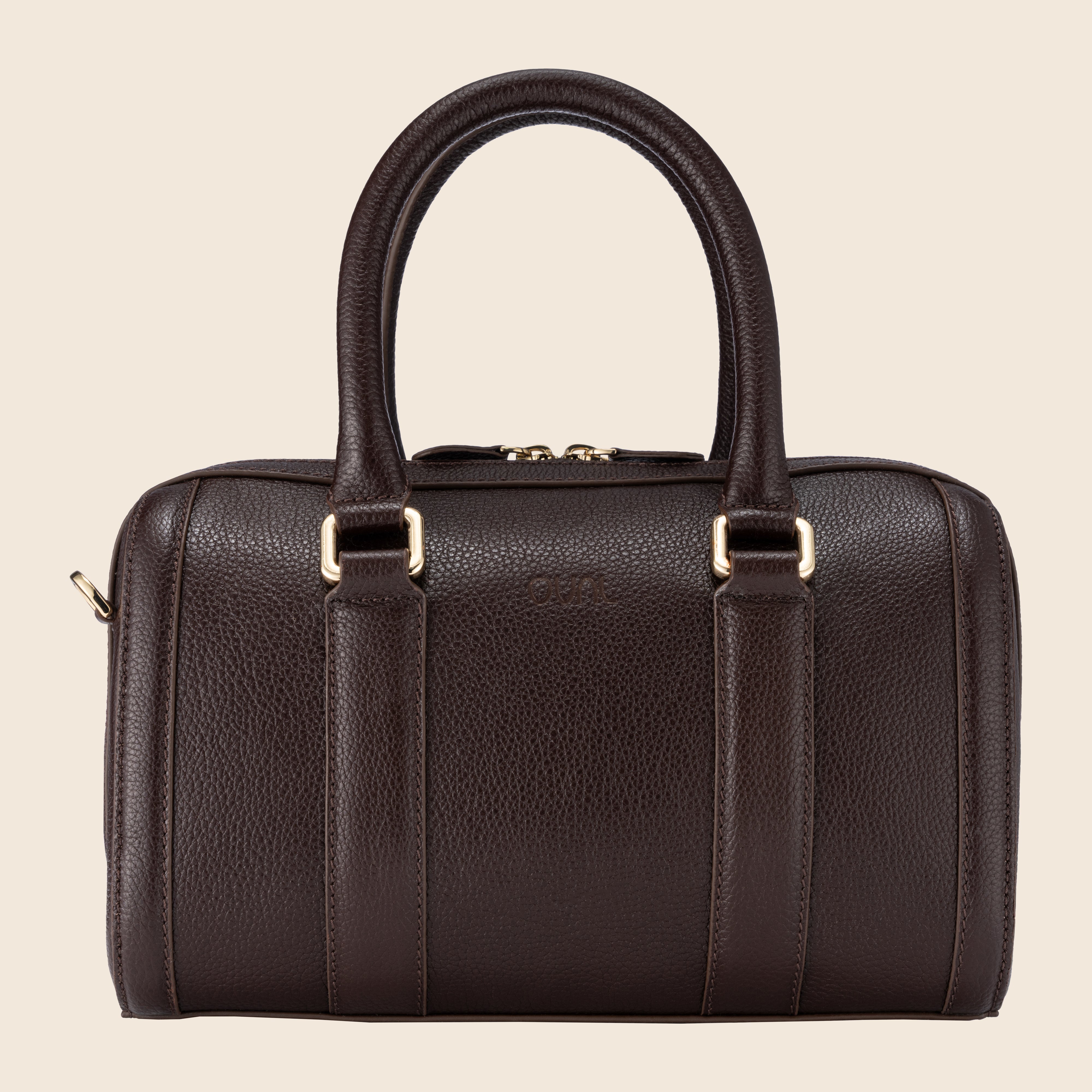 Lara in Leather - Dark Brown