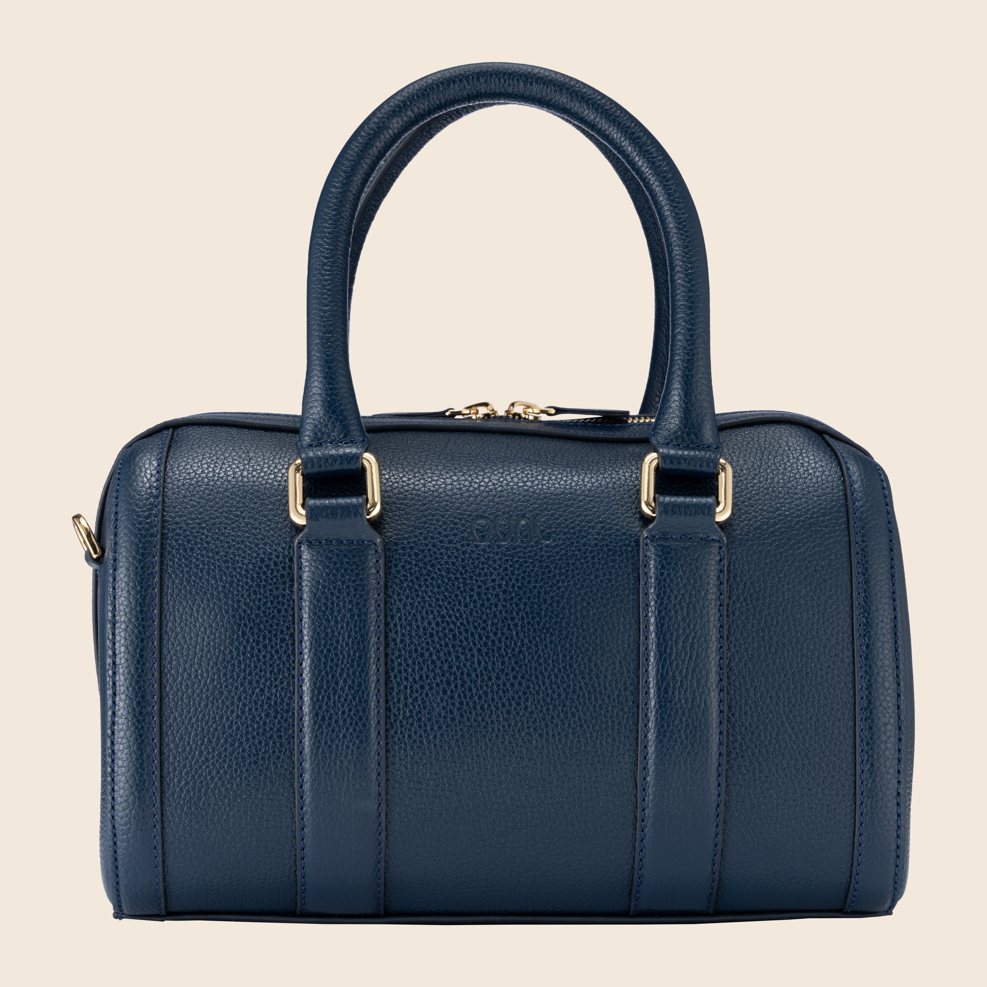 Lara in Leather - Midnight Blue