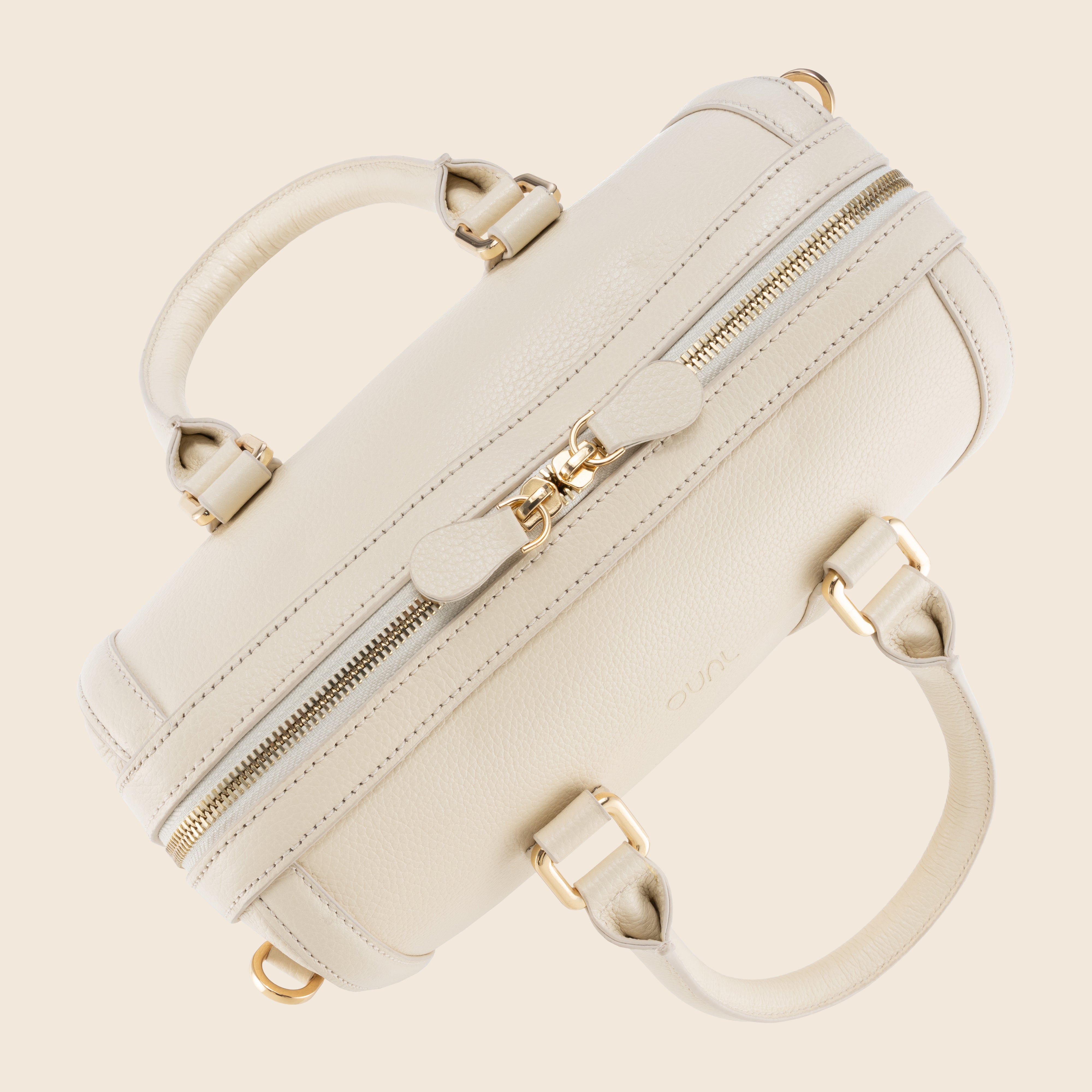 Lara in Leather - Ivory Cream