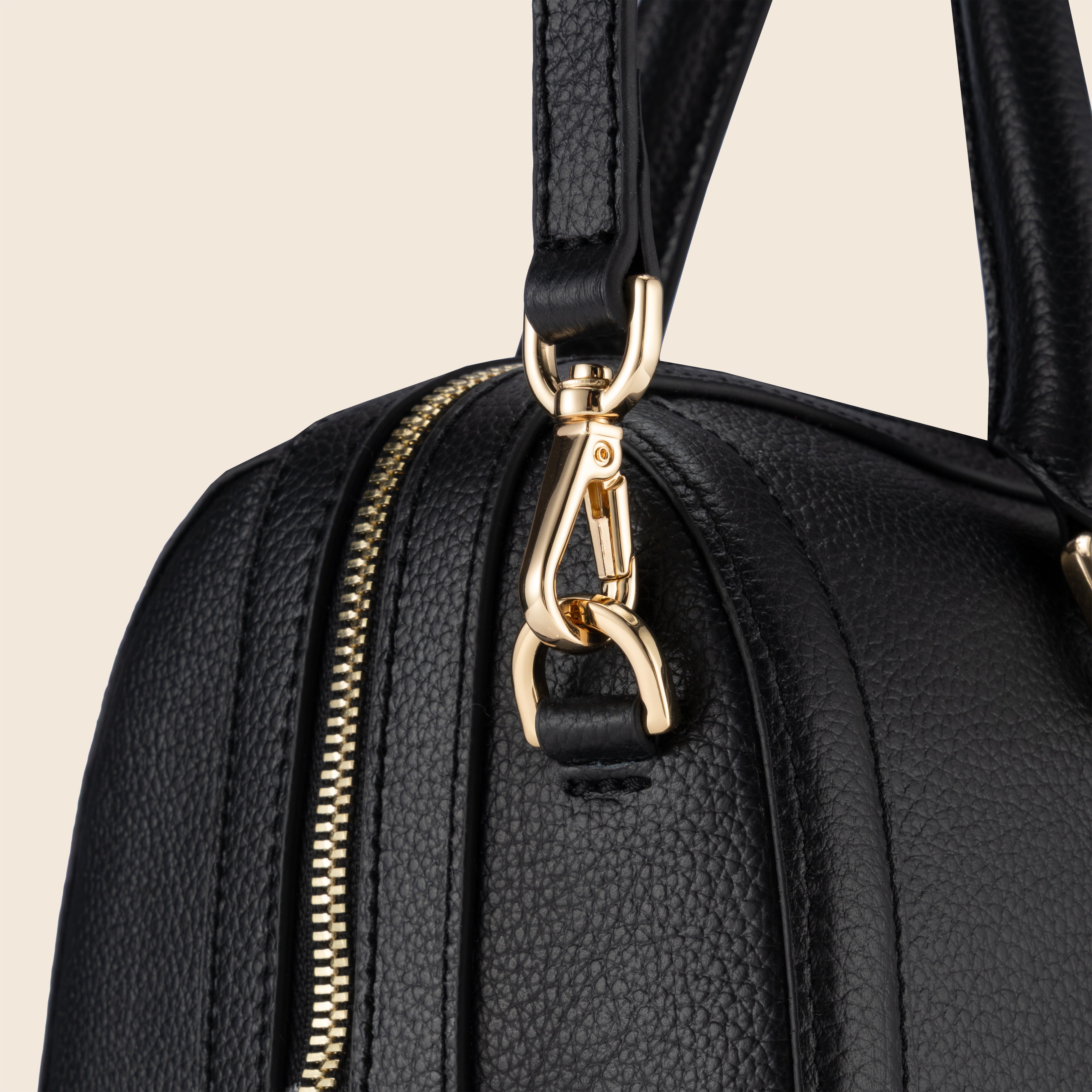 Lara in Leather - Classic Black