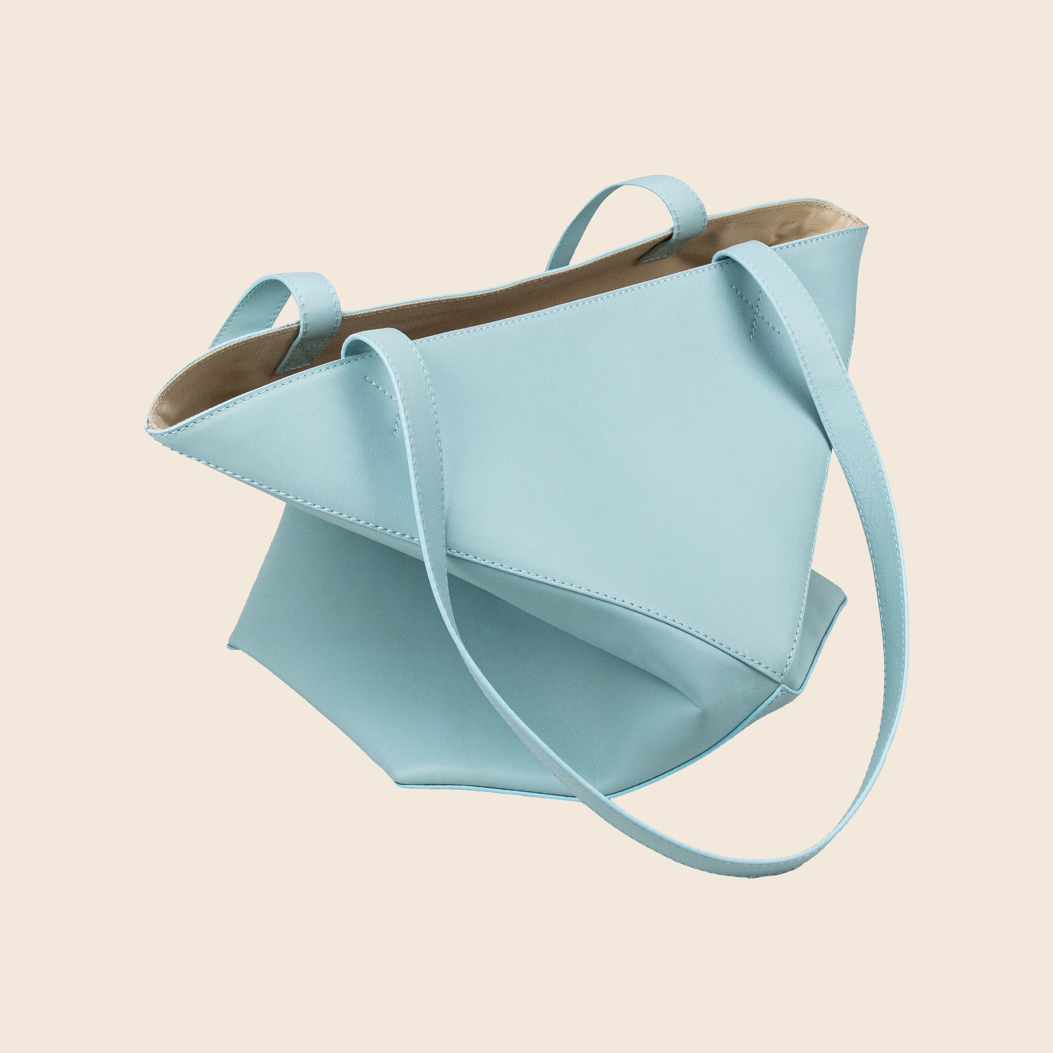 Alen in leather - Arctic Blue