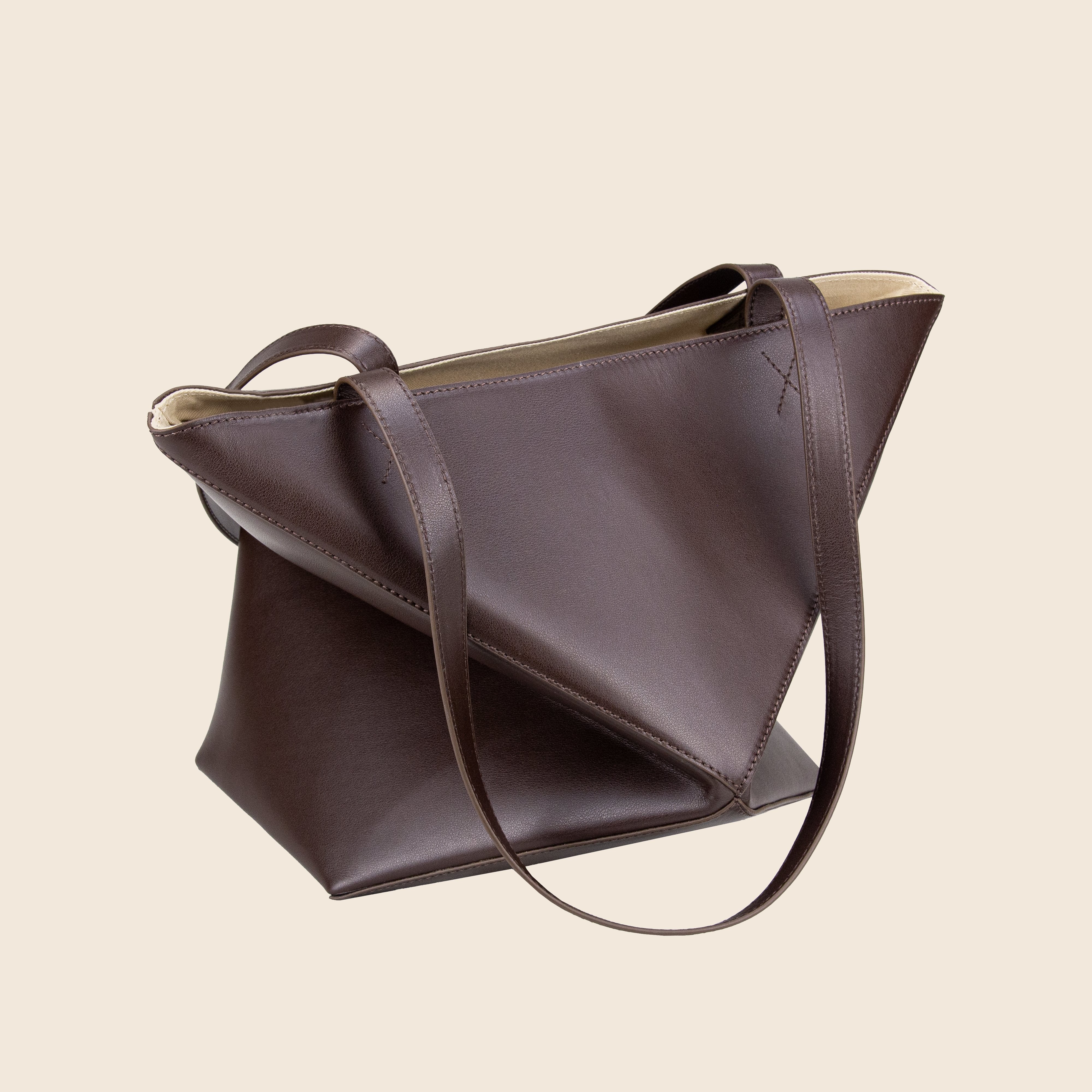 Alen in leather - Deep Brown