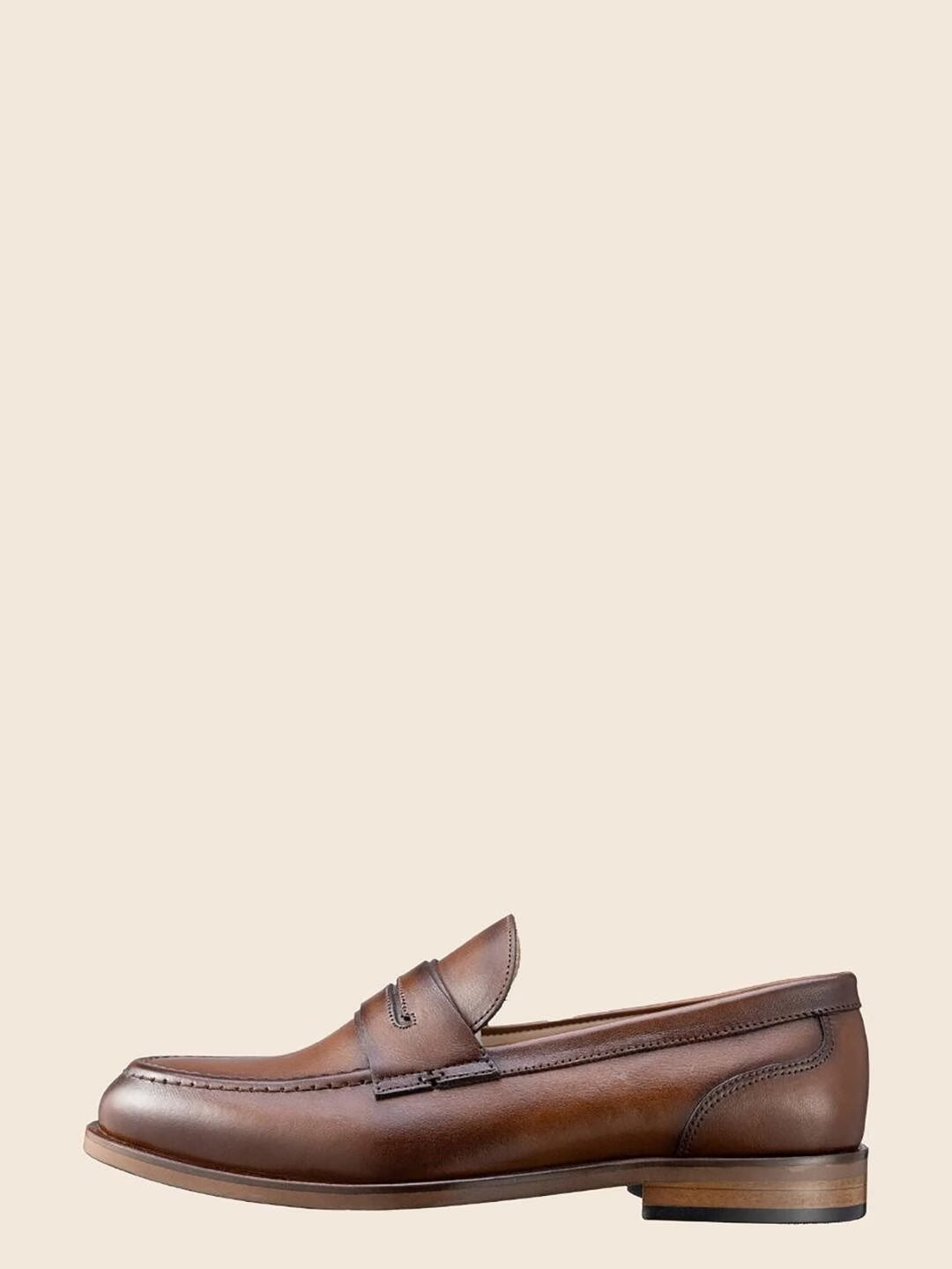 Avine in Leather - Chestnut Brown