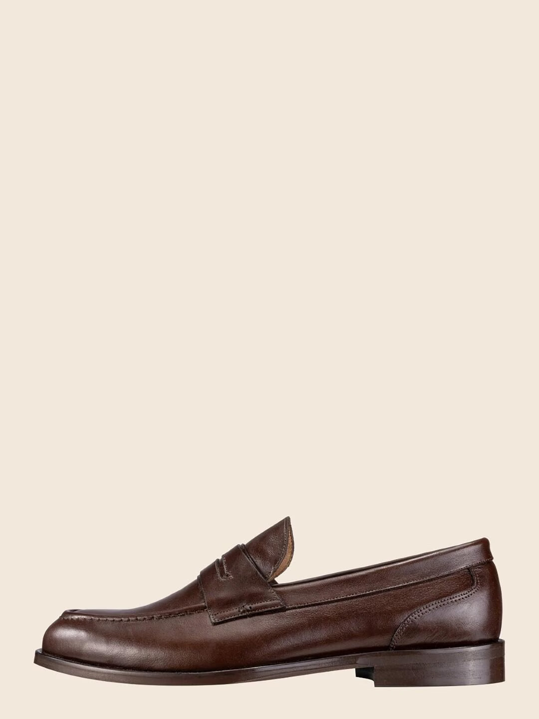 Avine in Leather - Dark Mahogany