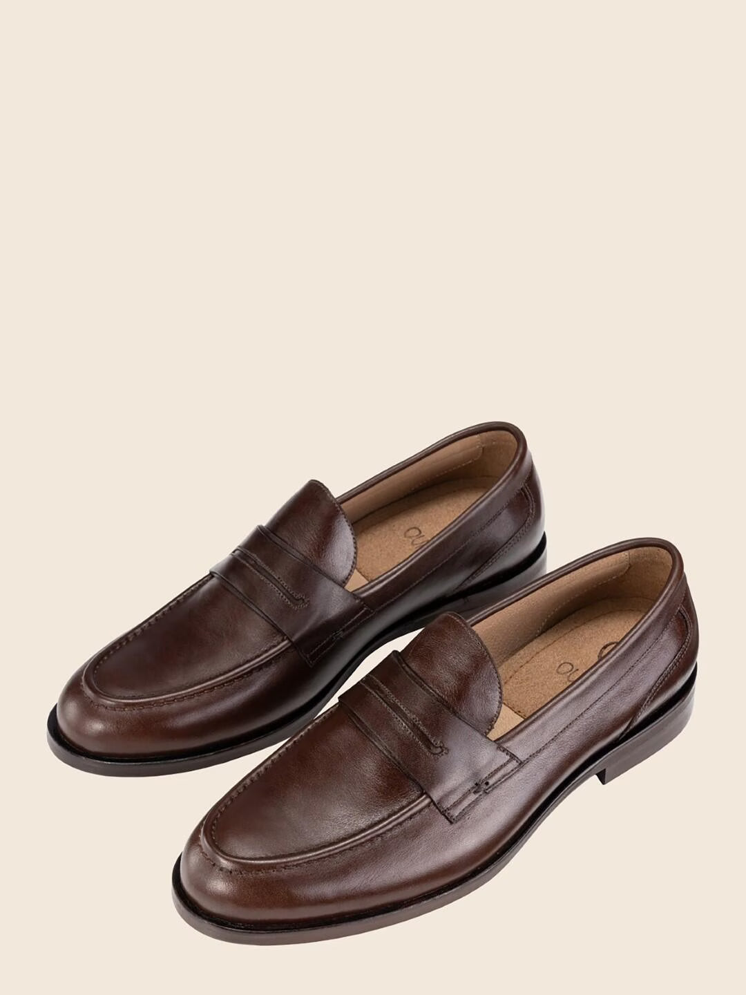 Avine in Leather - Dark Mahogany
