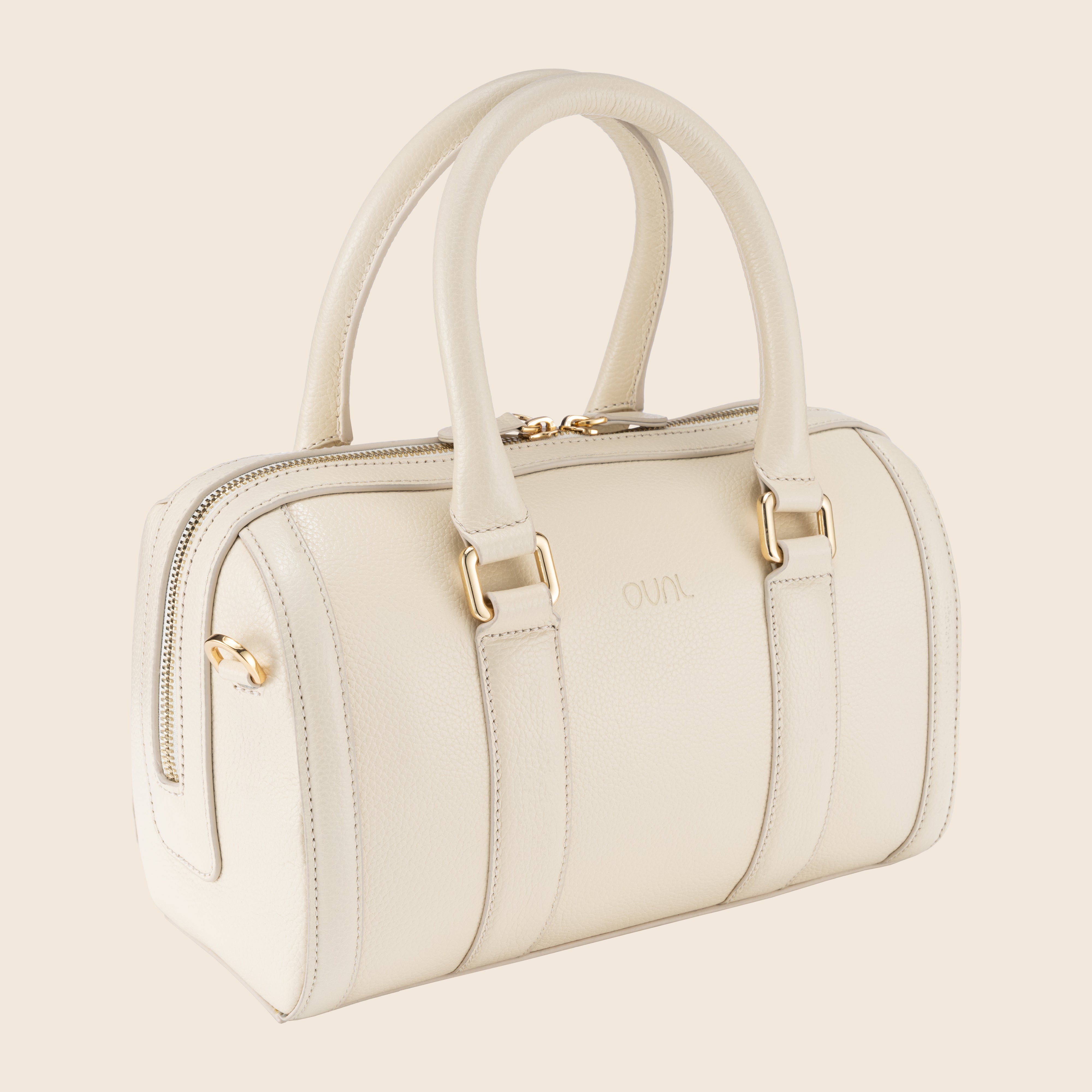 Lara in Leather - Ivory Cream