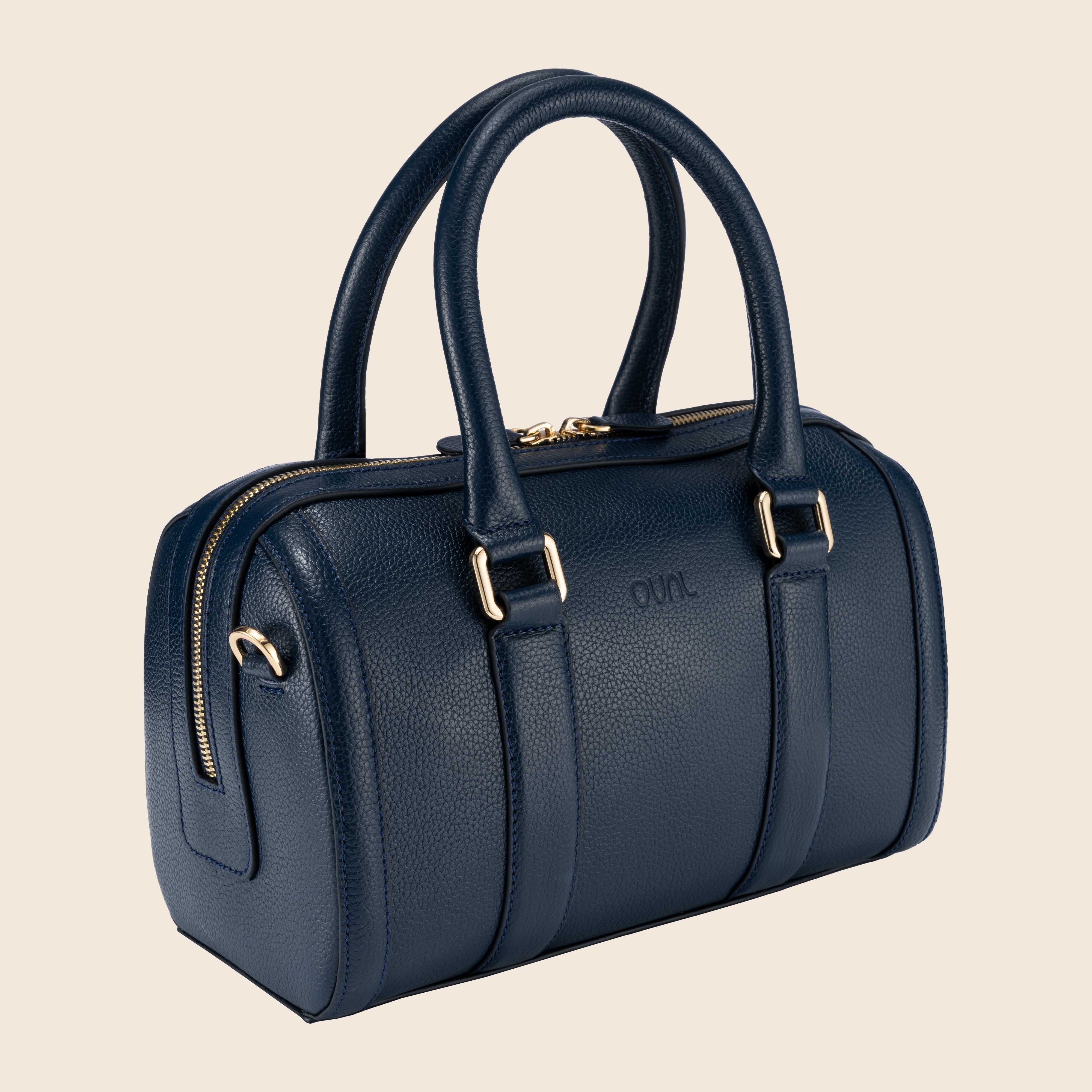 Lara in Leather - Midnight Blue