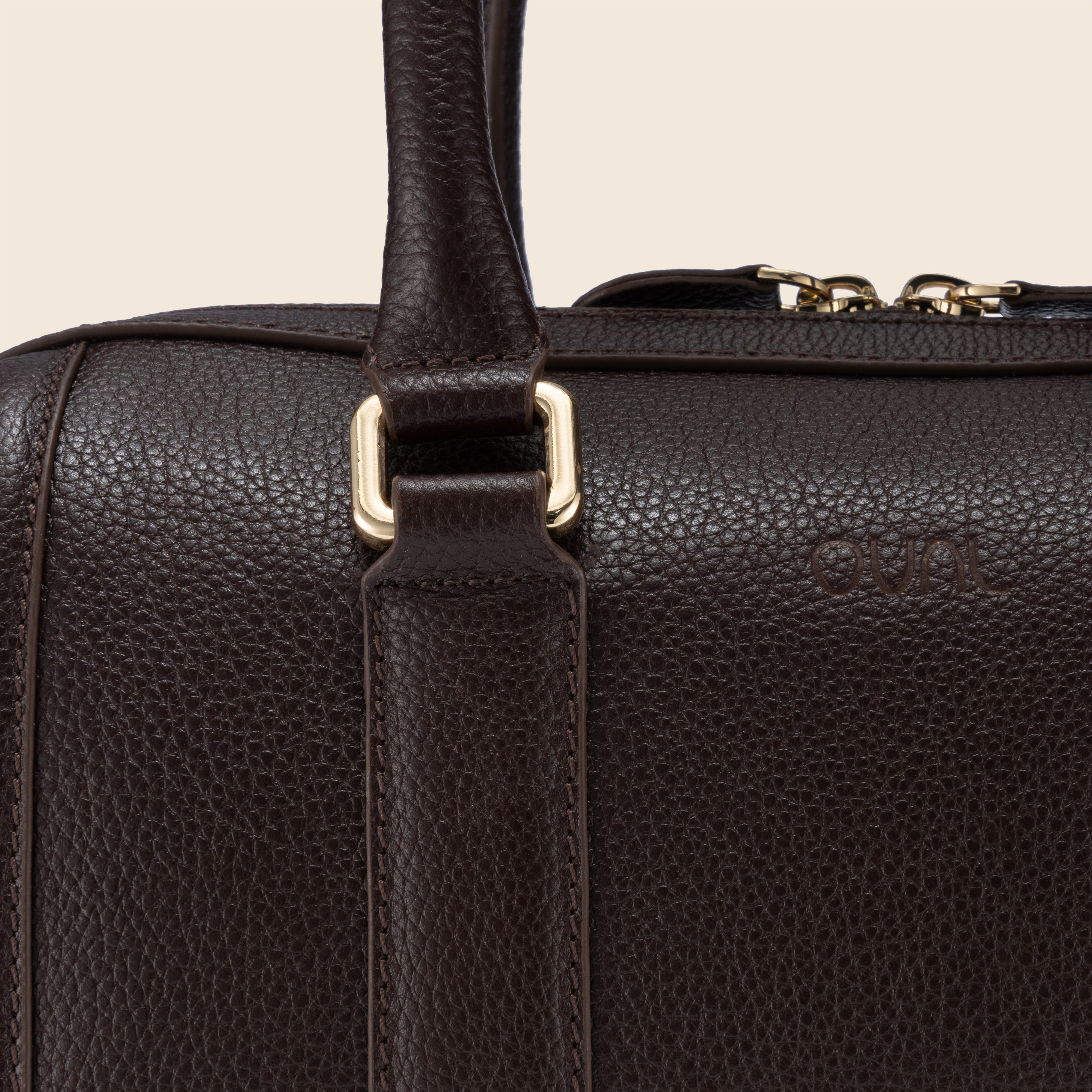 Lara in Leather - Dark Brown