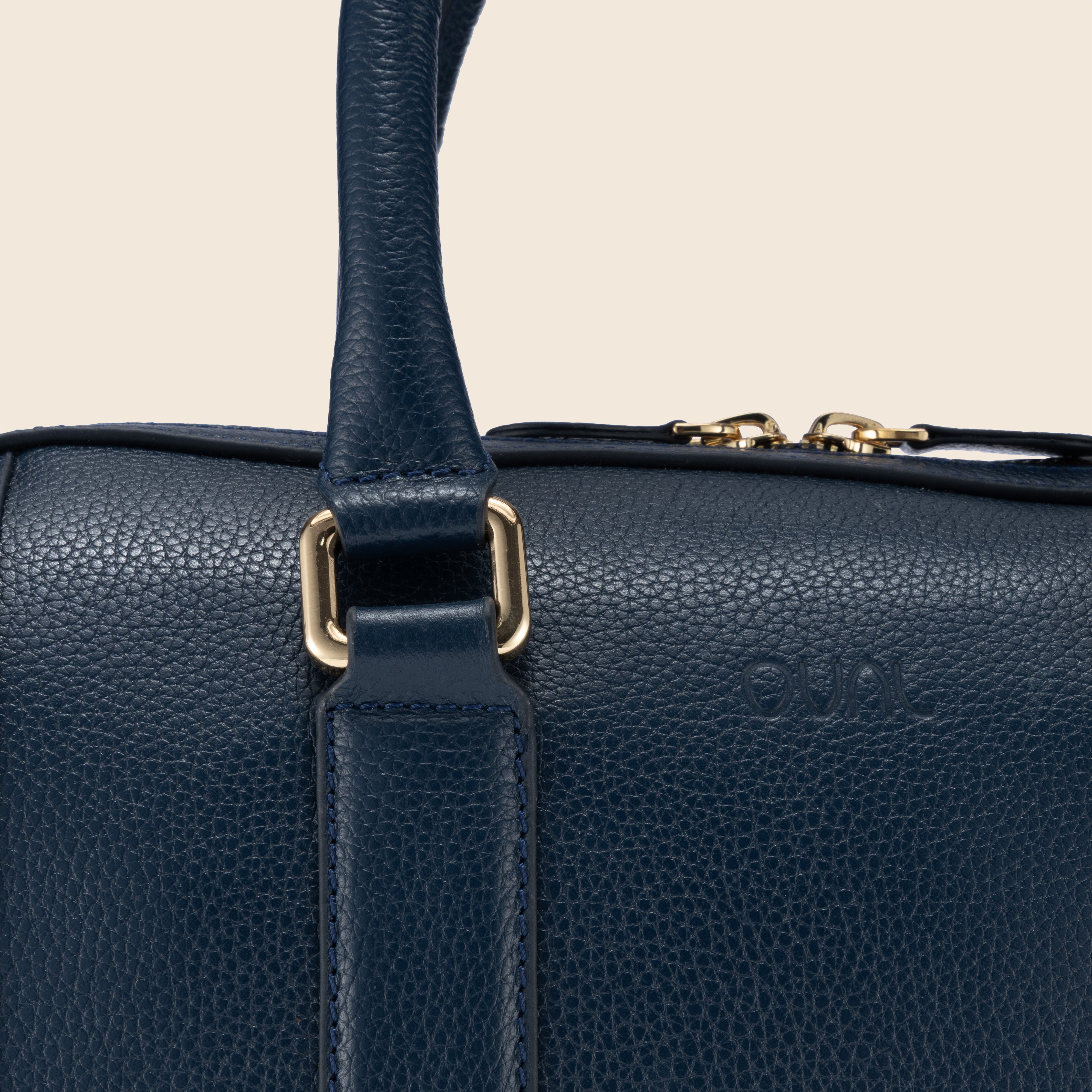 Lara in Leather - Midnight Blue