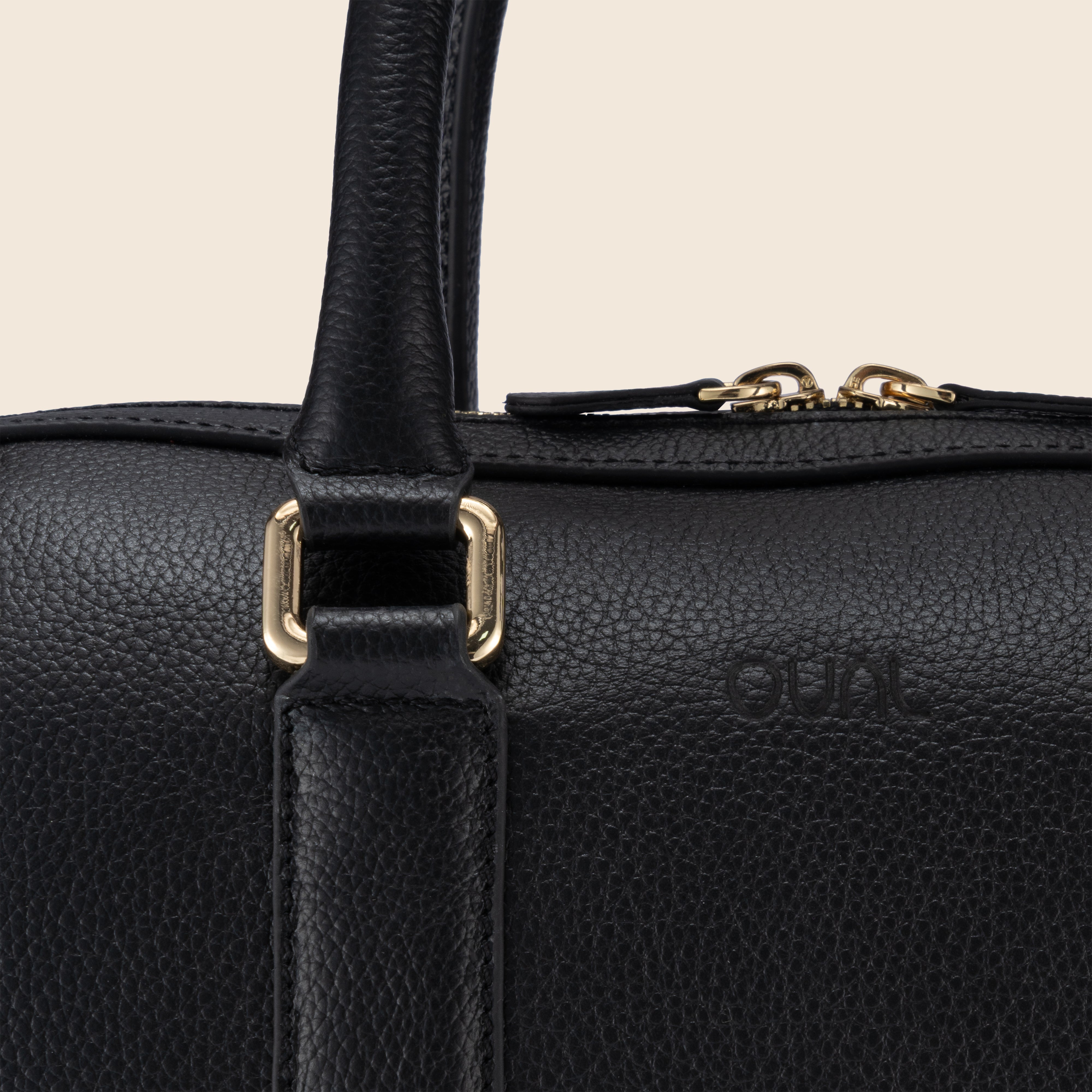 Lara in Leather - Classic Black