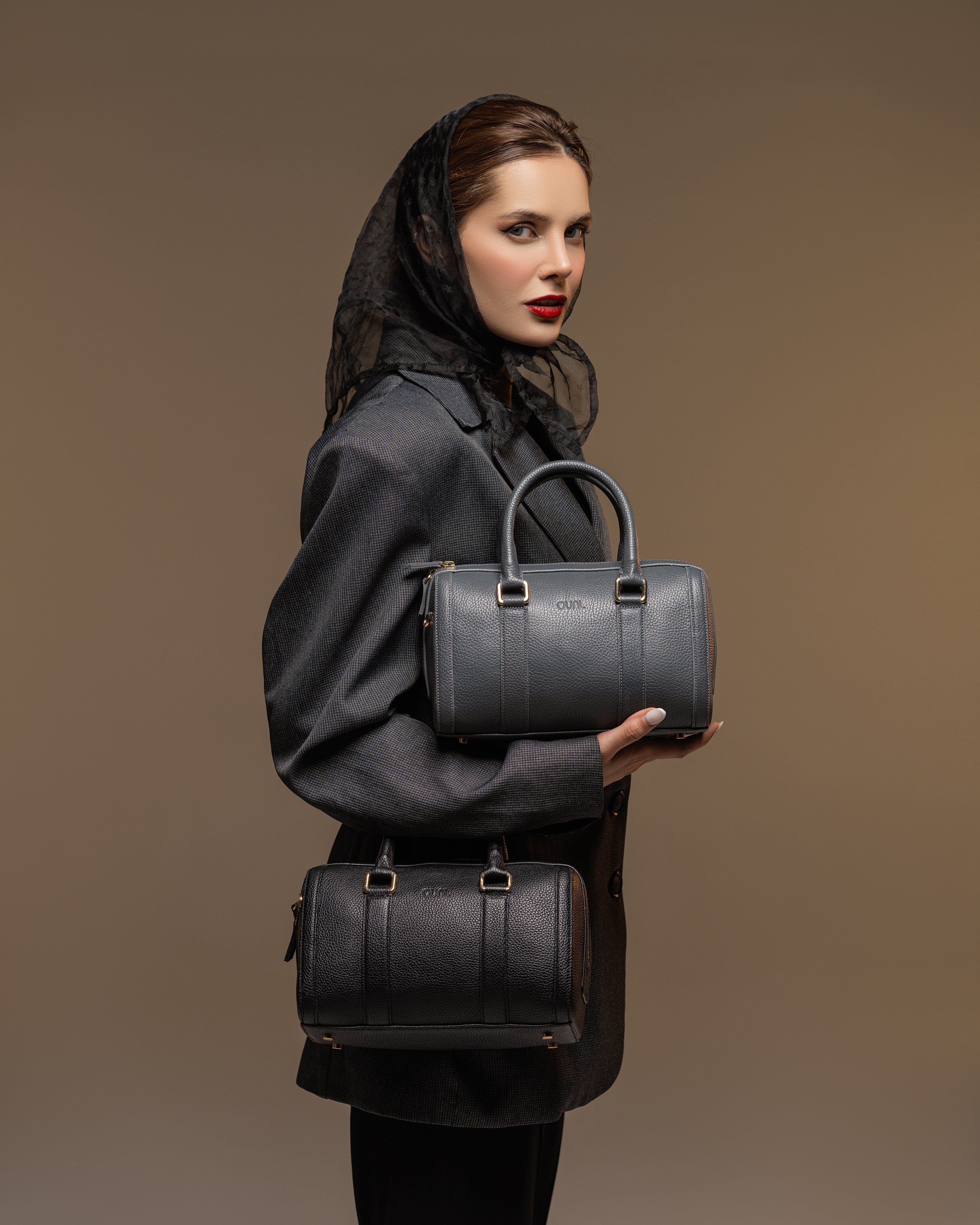 Lara in Leather - Dark Brown