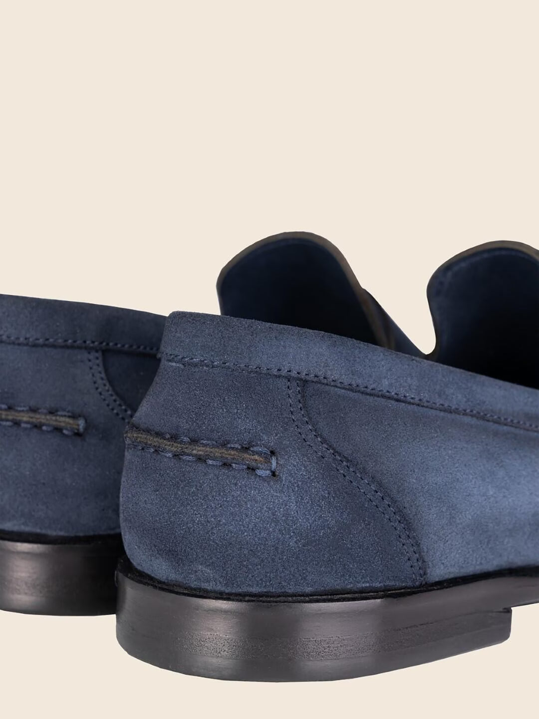 Luna in Suede - Faded Navy Sued