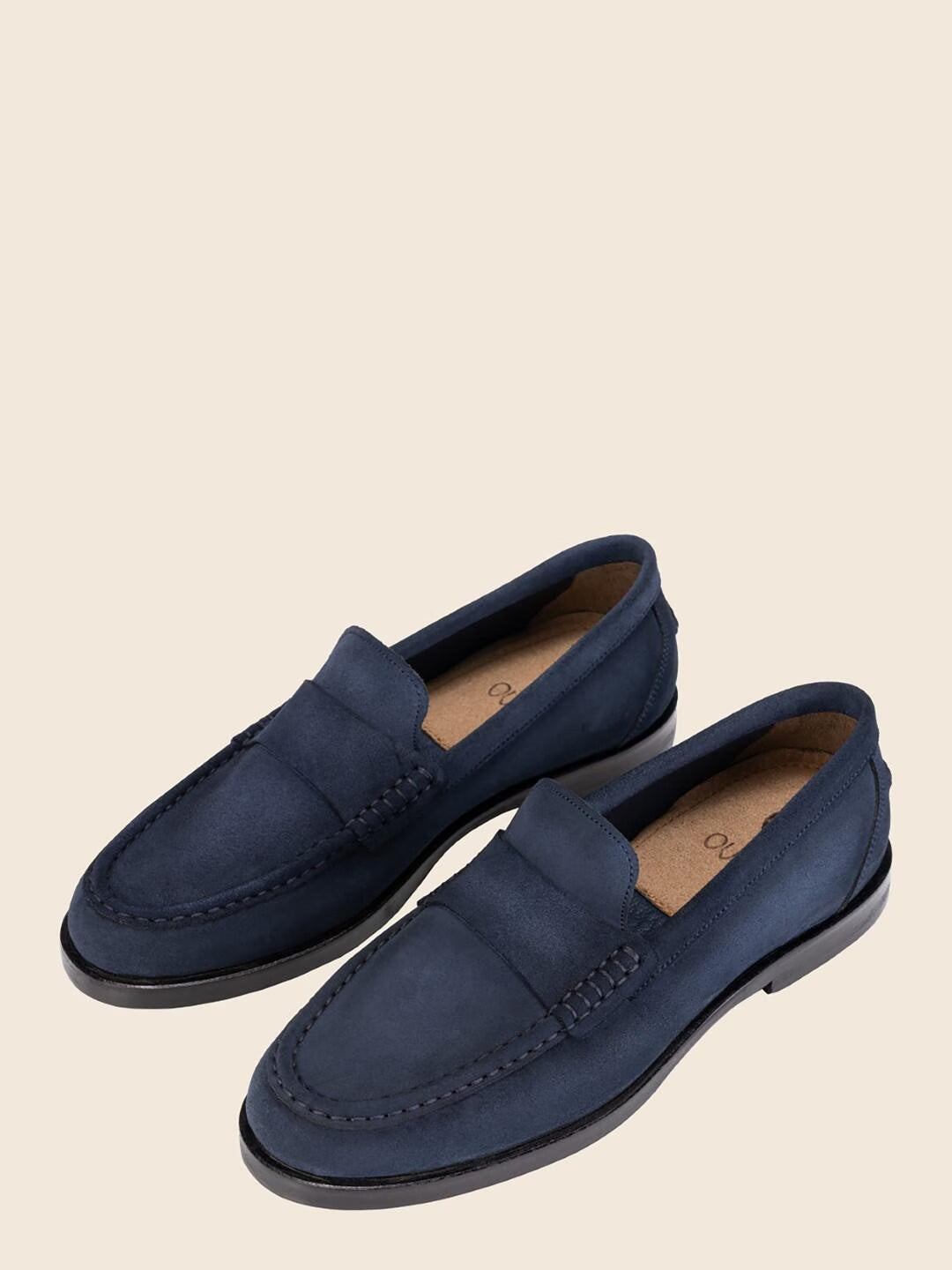 Luna in Suede - Faded Navy Sued