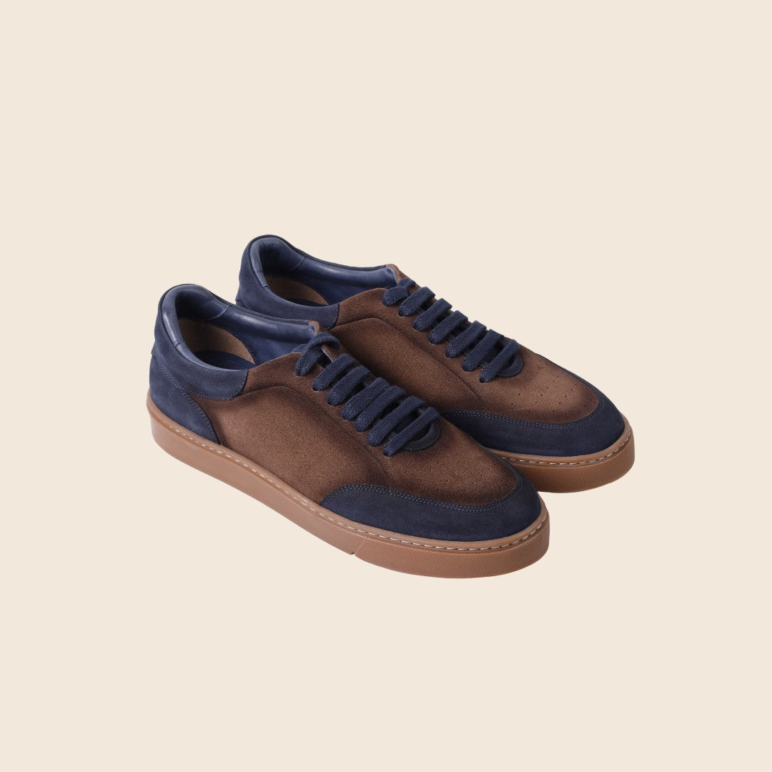 Mira in Suede - Navy Cocoa