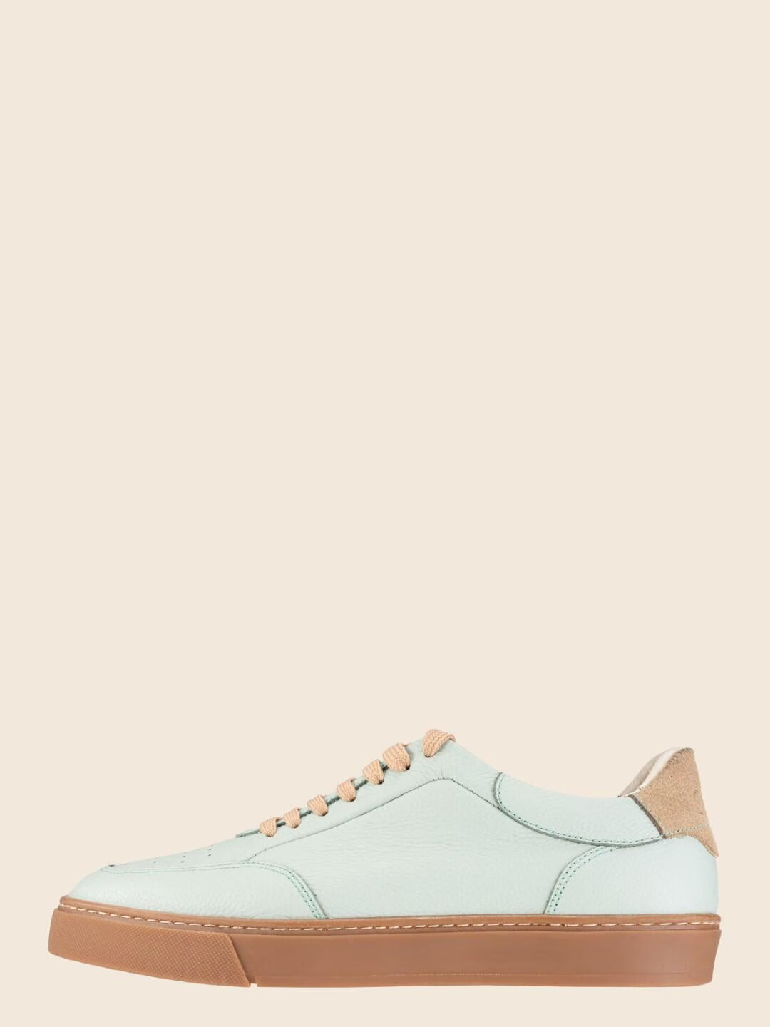 Mira in Leather - Soft Teal