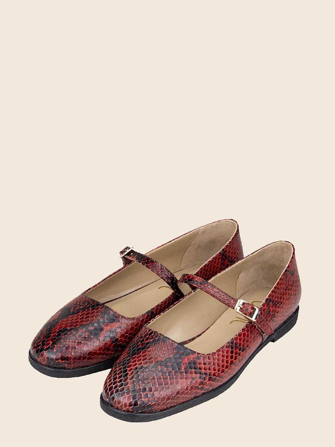 Nova in Leather - Crimson Python
