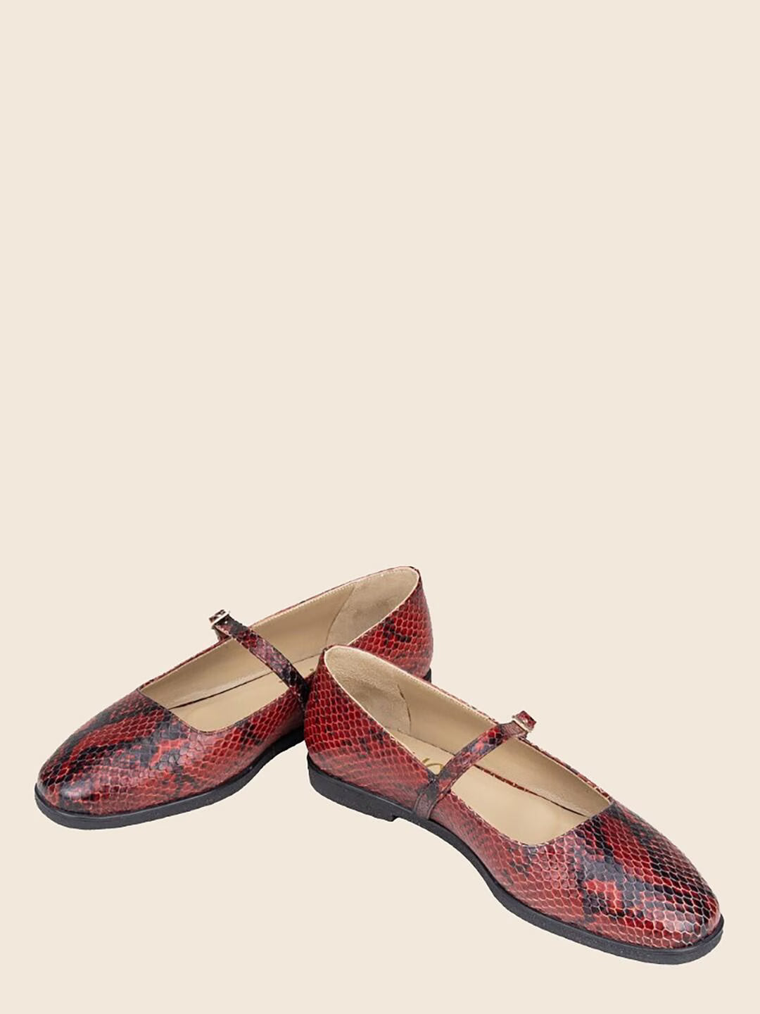 Nova in Leather - Crimson Python