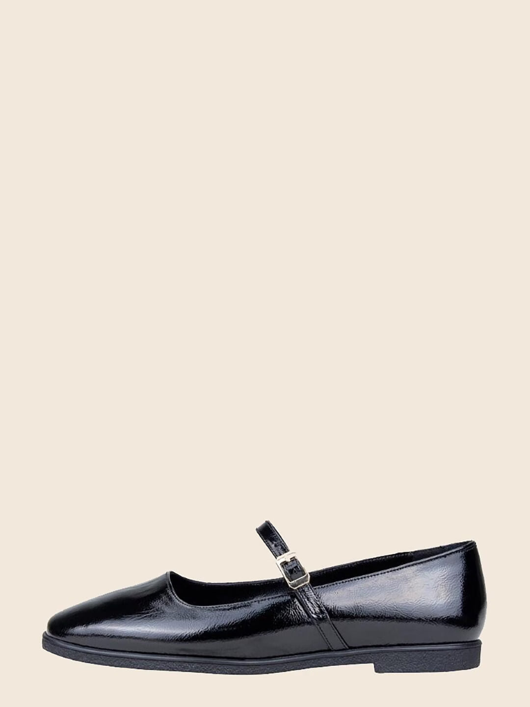 Nova in Leather - Glossy Black