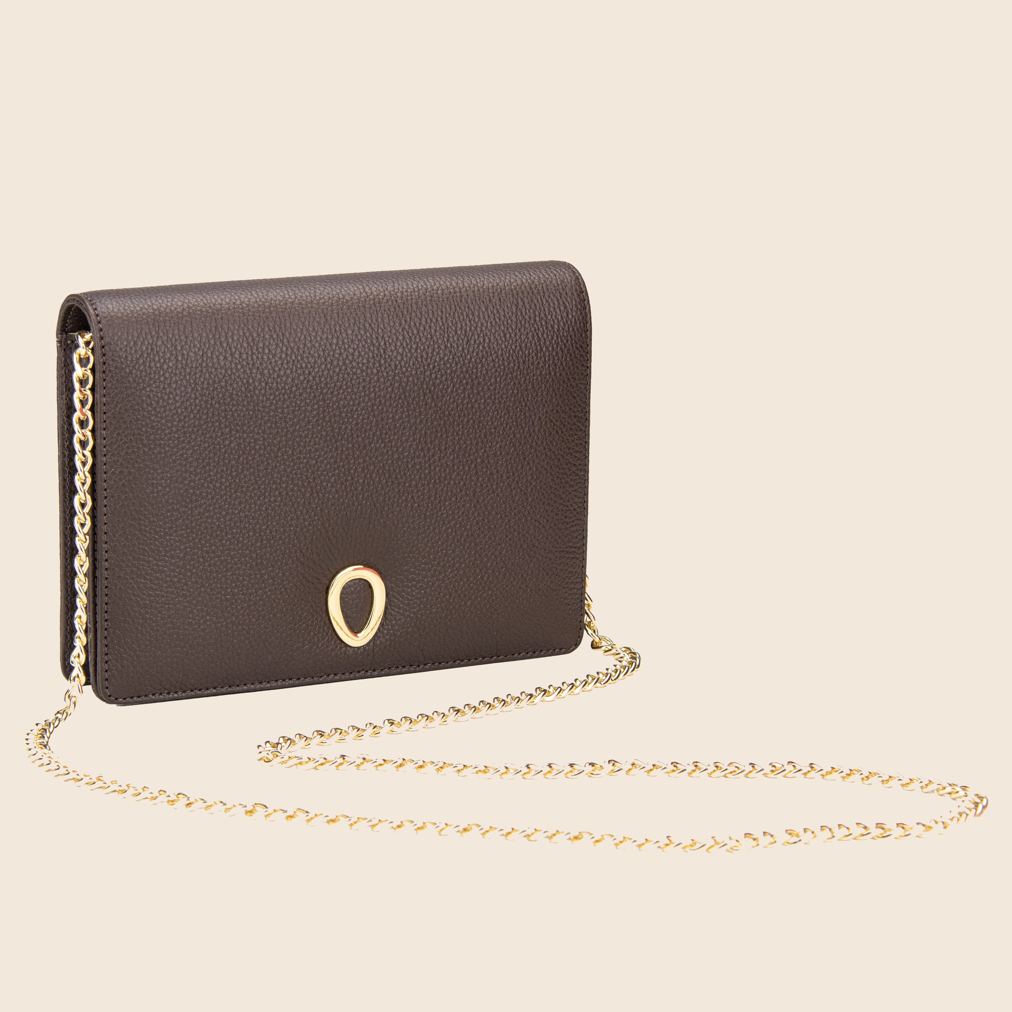 Vera in leather - Deep Brown