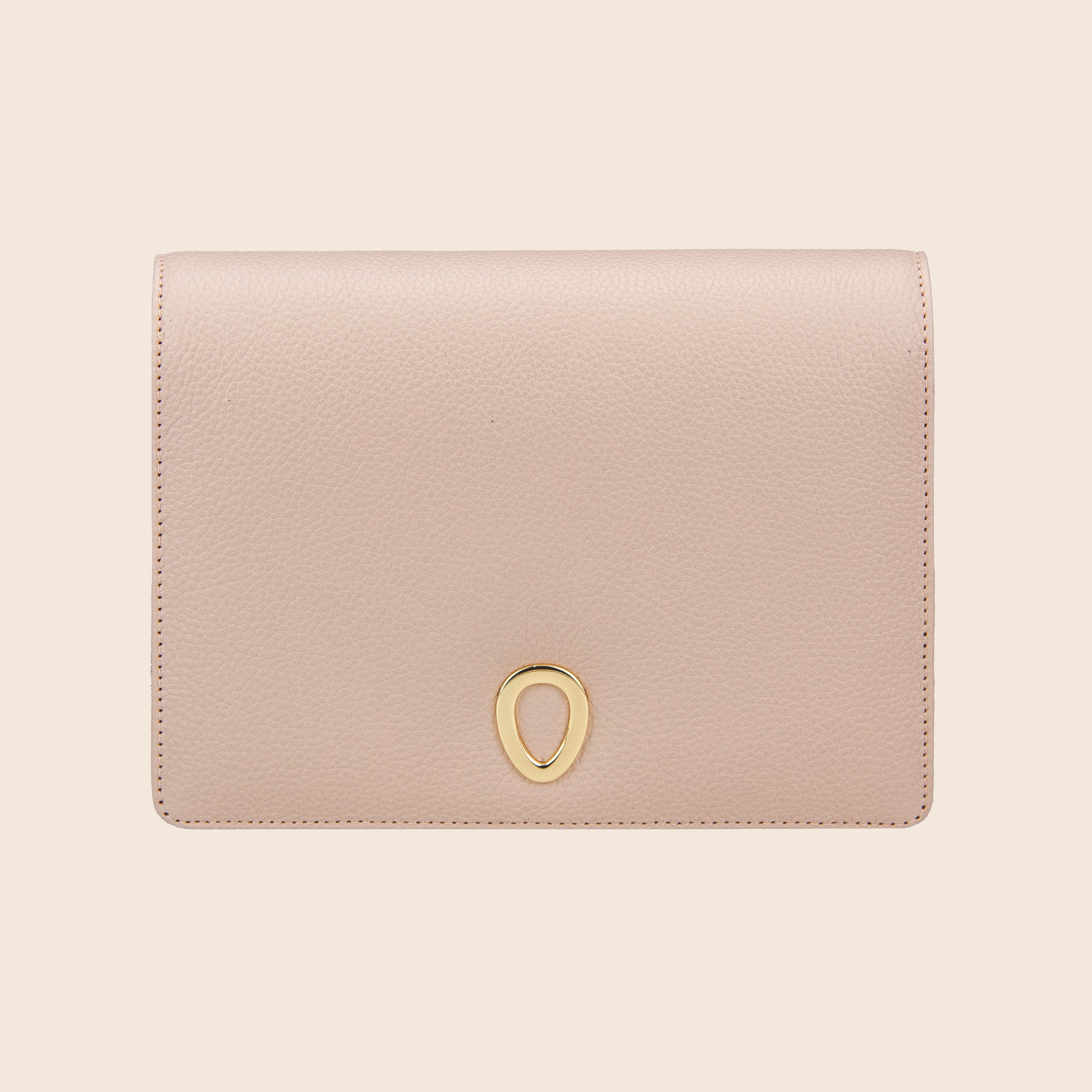 Vera in leather - Nude Blush