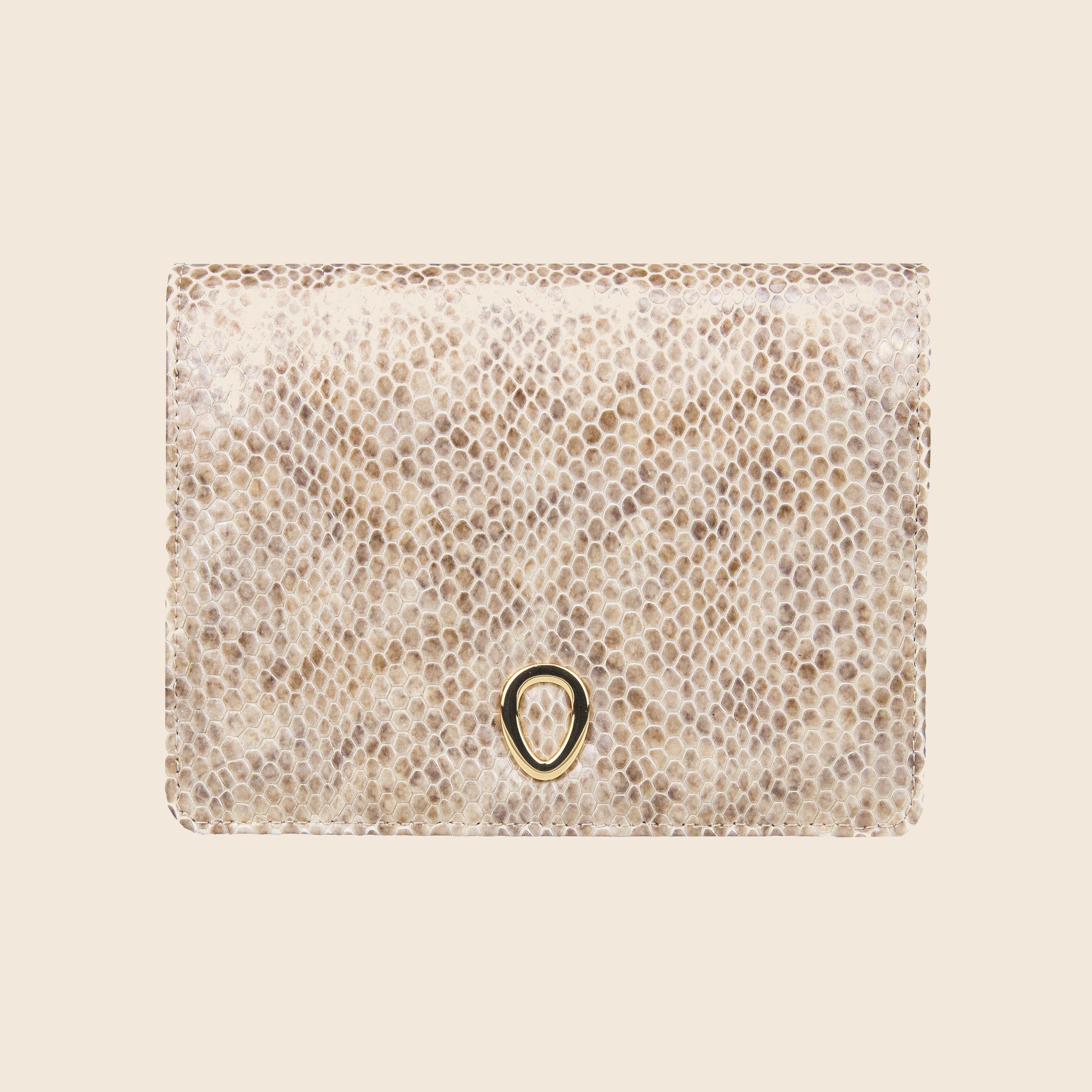 Vera in leather - Python Sand