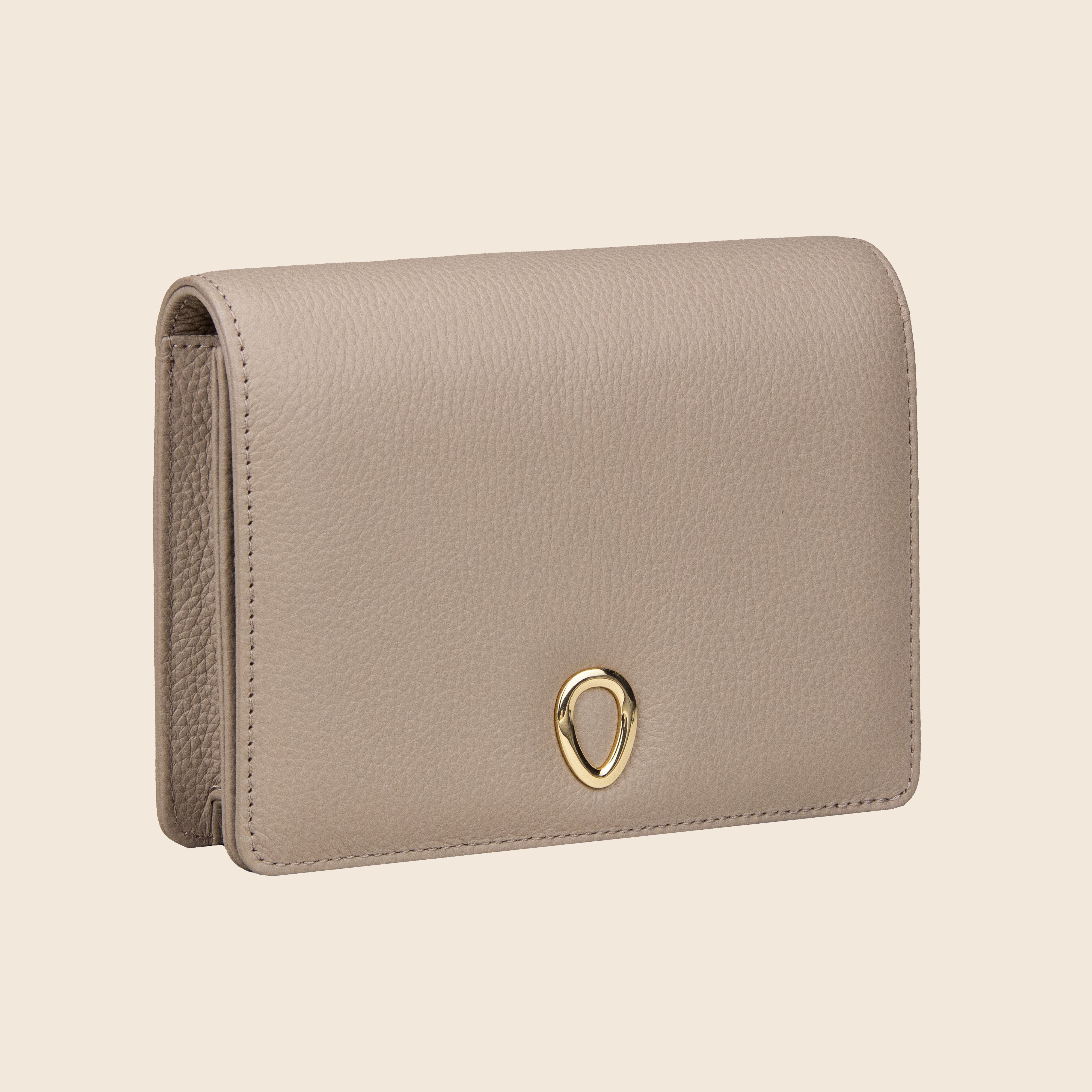 Vera in leather - Sandstone Beige